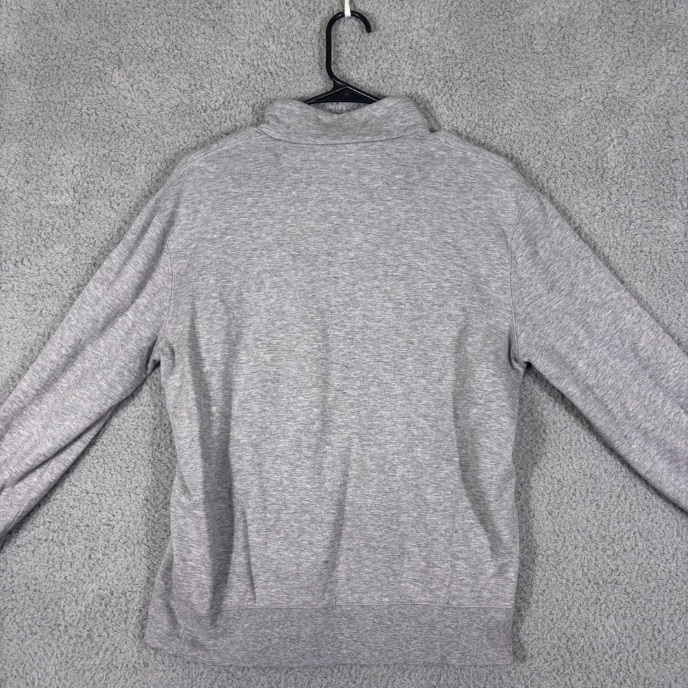 Polo Ralph Lauren Mens Sm Grey Quarter Zip Pullover Pony Logo Mock Neck Sweater - Picture 5 of 8